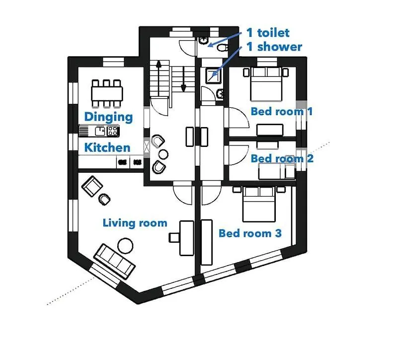 Apartment Wohnung In Zuerich Mit Dachterrasse // Langstrasse